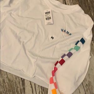 VANS 🍡Long sleeve crop Tee